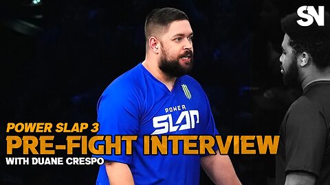Power Slap 3: Duane Crespo Pre Fight Interview Against Dorian Perez