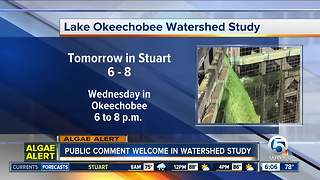 Public meetings scheduled for Lake Okeechobee Watershed Restoration Project