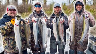 INSANE DAY OF STEELHEAD FISHING!!