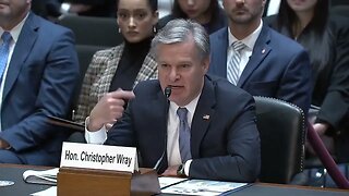 FBI Director Chris Wray Details Iranian Threats To U.S. As Biden Unlocks Billions For Iranian Regime