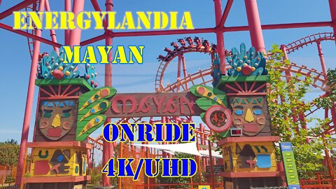 Mayan onride - Energylandia [HD/4K] SLC Coaster