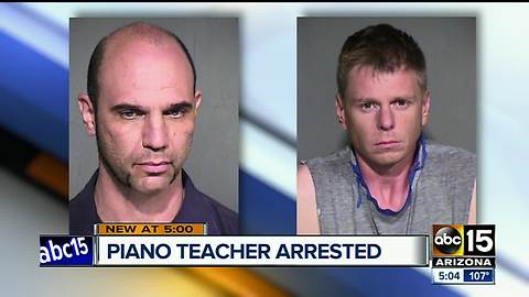 Piano teacher, husband accused of child porn possession