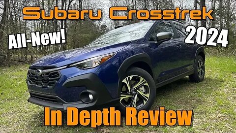 2024 Subaru Crosstrek Premium: Start Up, Test Drive & In Depth Review