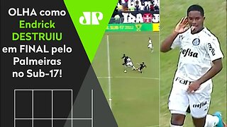 ELE É SURREAL! OLHA os GOLAÇOS que Endrick FEZ na FINAL Vasco x Palmeiras pelo Sub-17!