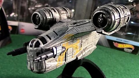 Hot Wheels Razor Crest Unboxing - Star Wars Starships Select Diecast