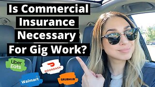 DoorDash, Uber Eats, GrubHub, Walmart Spark Driver Ride Along | Is Commercial Insurance Necessary?