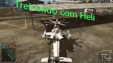 BF4 Treinando com heli