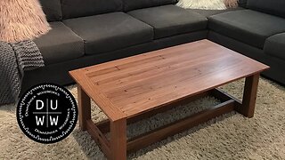 Coffee table build - Part 2 - It's done