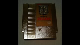 The Legend of Zelda Title Screen.