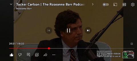 Roseanne Barr podcast with Tucker Carlson 3.1