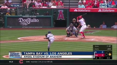 Shohei Ohtani pitches Los Angeles Angels to skid-snapping 5-2 win over Tampa Bay Rays