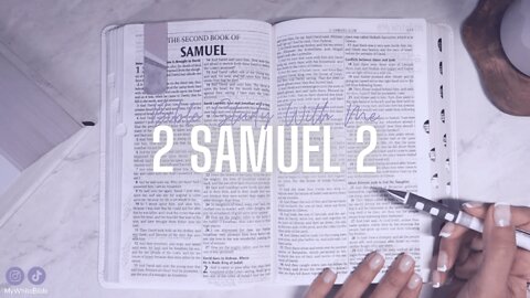 Bible Study Lessons | Bible Study 2 Samuel Chapter 2 | Study the Bible With Me