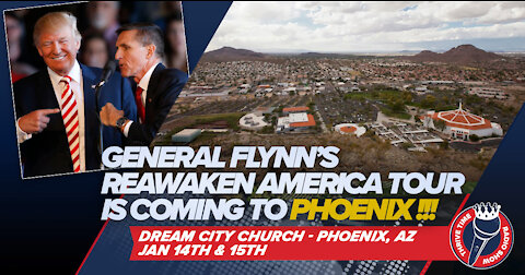 General Flynn's ReAwaken Tour Phoenix Tickets Now On Sale!!! Only 3,512 Tickets Remaining