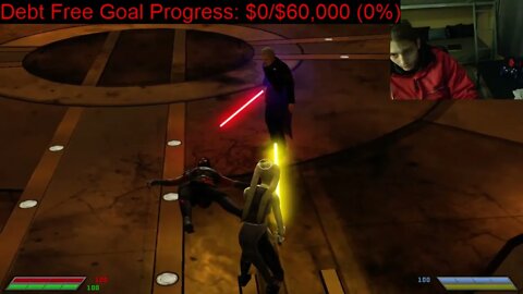 Count Dooku VS Quinlan Vos In A Battle With Live Commentary In Star Wars Jedi Knight Jedi Academy