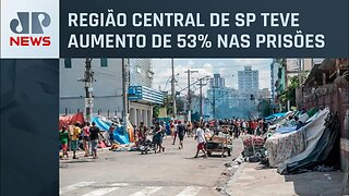 Roubos e furtos na Cracolândia caem 19% na segunda semana de abril; Schelp analisa