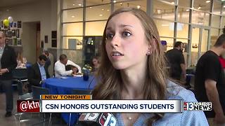 College of Southern Nevada honors students