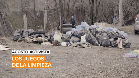 Agosto activista: Andrei convirtió el reciclaje en deporte