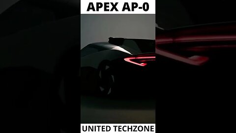 APEX AP-0 SUPER SPORTS EV NEW CONCEPT #shorts 🤩#Supercar
