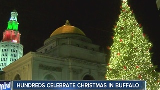 Hundreds celebrate Christmas in Buffalo