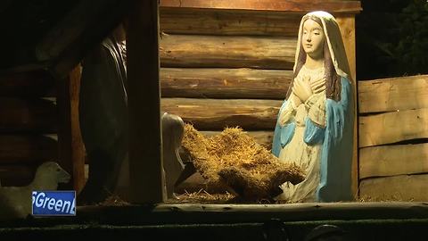 Nativity statue of Baby Jesus stolen from Menasha church