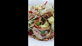 Oven backed chicken salad