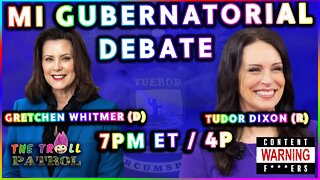 FULL SHOW: MI Gubernatorial Debate Whitmer/Dixon - WI Senate Debate Johnson/Barnes / Trump Subpoena