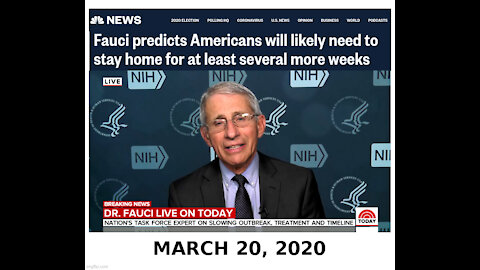 Jesuit agent Dr. Fauci said in 2017 there will be a surprise outbreak during Trump Presidency