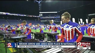 Broken Arrow, Jenks bands place at Nationals