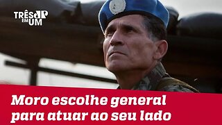 Moro anuncia General Carlos Alberto dos Santos Cruz para Secretaria Nacional de Segurança Pública