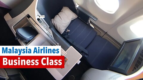 COMFY NAP on MALAYSIA Airlines A330 Business Class (MH72 Kuala Lumpur to Hong Kong)