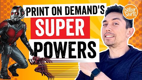 Print on Demand's Super Powers | Why Print on Demand is Awesome! Don't miss this huge opportunity.