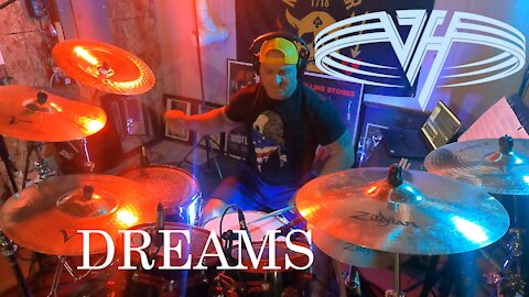 Van Halen // Dreams // Drum Cover // Joey Clark