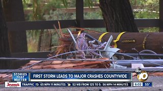 Storm causes issues across San Diego County