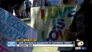 Hope 2017 rejects accusation of conversion therapy