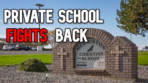 Oregon Private School Fights Back and Teachers Unions protest Reopening Again...