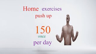 push up 150 once