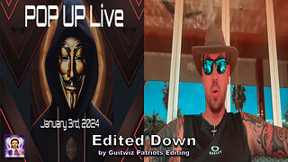 Phil Godlewski - POP UP Live! January 3rd, 2024 - Edited Down