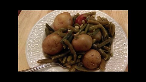 New Potatoes and Green Beans - The Hillbilly Kitchen