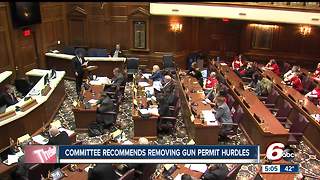 Gun permit hurdles recommended to be removed by Indiana lawmakers