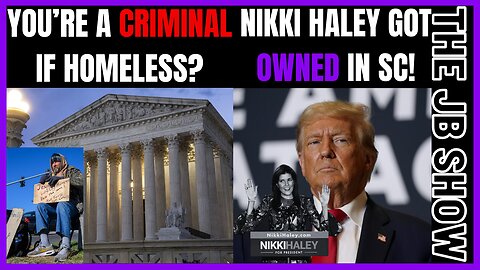 Trump MOLLYWHOPPED Haley in South Carolina!, Supreme Court to Criminalize Homelessness?