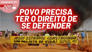 Acampamento sem terra é destruído no interior de Goiás | Momentos do Reunião de Pauta