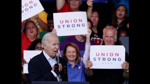 Biden Assails 'Trumpies' in Labor Day Battleground Pitches