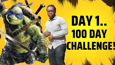 Slow Gainz Ep. 1: 100 day challenge 💪🏿