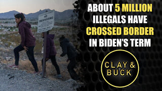 About 5 Million Illegals Have Crossed Border in Biden's Term