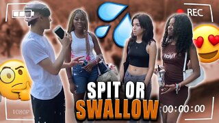 SPIT OR SWALLOW?💦🧐 *PUBLIC INTERVIEW* (NYC EDITION)