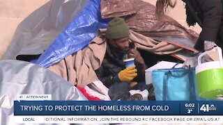 Working to protect the homeless from cold