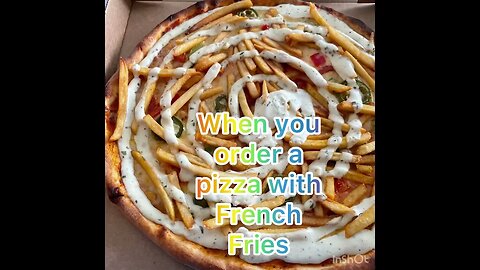 When chef wants to overdeliver. #pizza #food #foodfails #funnyfoods #weirdfoods