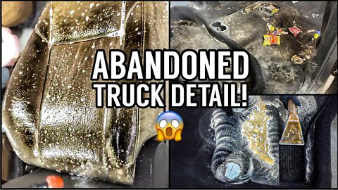 Deep Cleaning a ABANDONED Repo Dodge Ram | Auction Truck Disaster Car Detailing TRANSFORMATION!