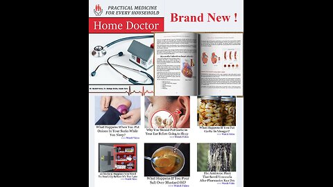 Home Doctor – BRAND NEW! Book (printed)