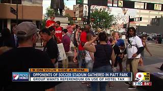 Soccer stadium opponents want referendum